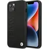Image de BMW Étui BMHCP14MSLLBK iPhone 14 Plus 6,7" czarny/black Leather Stamp (Apple iPhone 14 Plus), Coque pour téléphone portable, Noir