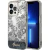 Image de Guess GUHCP14LHGPLHG iPhone 14 Pro 6,1" szary/grey étui rigide Collection Porcelaine (Apple iPhone 14 Pro), Coque pour téléphone portable, Gris