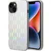 Image de Karl Lagerfeld KLHCP14MLGMMSV3 iPhone 14 Plus 6.7 "étui rigide argent / argent Monogram Iridescent (Apple iPhone 14 Plus), Coque pour téléphone portable, Argent