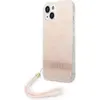 Image de Guess GUOHCP14MH4STP iPhone 14 Plus 6,7" ró owy/pink hardcase 4G Print Strap (Apple iPhone 14 Plus), Coque pour téléphone portable, Pink