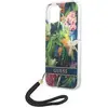Image de Guess GUOHCP14MHFLSB iPhone 14 Plus 6,7" hardcase niebieski/blue Flower Strap (Apple iPhone 14 Plus), Coque pour téléphone portable, Bleu