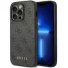Image de Guess GUHCP14LG4GFGR iPhone 14 Pro 6,1" szary/grey hard case 4G Metal Gold Logo (Apple iPhone 14 Pro), Coque pour téléphone portable, Gris