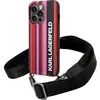 Image de Karl Lagerfeld KLHCP14XSTSTP iPhone 14 Pro Max 6,7" hardcase ró owy/pink Color Stripes Strap (Apple iPhone 14 Pro Max), Coque pour téléphone portable, Pink