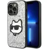 Image de Karl Lagerfeld iPhone 14 Pro Max 6.7 Patch Choupette à paillettes (Apple iPhone 14 Pro Max), Coque pour téléphone portable, Argent