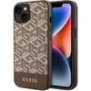Image de Guess GUHMP14MHGCFSEW iPhone 14 Plus 6,7" br zowy/brown hard case GCube Stripes MagSafe (Apple iPhone 14 Plus), Coque pour téléphone portable, Marron