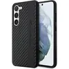 Image de Mercedes AMG AMHCS23SBLSCA S23 S911 czarny/black hardcase Carbon Stripe&Embossed (Samsung Galaxy S23), Coque pour téléphone portable, Noir
