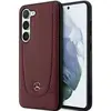 Image de Mercedes MEHCS23SARMRE S23 S911 czerwony/red hardcase Leather Urban Bengale (Samsung Galaxy S23), Coque pour téléphone portable, Rouge