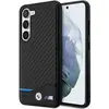 Image de BMW BMHCS23M22NBCK S23+ S916 czarny/black Leather Carbon (Samsung Galaxy S23+), Coque pour téléphone portable, Noir