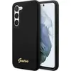 Image de Guess Silicone Vintage Gold Logo Case pour Samsung Galaxy S23 - noir (Samsung Galaxy S23), Coque pour téléphone portable, Noir