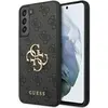 Image de Guess 4G Metal Logo Case pour Samsung Galaxy S23 - gris (Samsung Galaxy S23), Coque pour téléphone portable, Gris