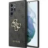 Image de Guess 4G Metal Logo Case pour Samsung Galaxy S23 Ultra - gris (Samsung Galaxy S23 Ultra), Coque pour téléphone portable, Gris