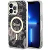 Image de Guess iPhone 14 Pro Max 6.7 hardcase Fleur MagSafe (Apple iPhone 14 Pro Max), Coque pour téléphone portable, Noir