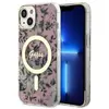 Image de Guess GUHMP14MHCFWSP iPhone 14 Plus 6.7" rose/pink hardcase Flower MagSafe (Apple iPhone 14 Plus), Coque pour téléphone portable, Pink