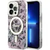 Image de Guess iPhone 14 Pro 6.1 hardcase Fleur MagSafe (Apple iPhone 14 Pro), Coque pour téléphone portable, Pink, Rose
