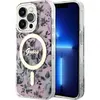 Image de Guess iPhone 14 Pro Max 6.7 hardcase Fleur MagSafe (Apple iPhone 14 Pro Max), Coque pour téléphone portable, Rose