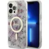Image de Guess iPhone 14 Pro 6.1 hardcase Fleur MagSafe (Apple iPhone 14 Pro), Coque pour téléphone portable, Transparent