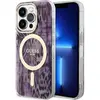 Image de Guess GUHMP14LHLEOPWP iPhone 14 Pro 6.1" rose/rose hardcase Leopard MagSafe (Apple iPhone 14 Pro), Coque pour téléphone portable, Rose, Pink