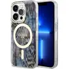 Image de Guess GUHMP14XHLEOPWB iPhone 14 Pro Max 6.7" niebieski/blue hardcase Leopard MagSafe (Apple iPhone 14 Pro Max), Coque pour téléphone portable, Bleu