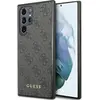 Image de Guess GUHCS23LG4GFGR S23 Ultra S918 grey/grey hardcase 4G Metal Gold Logo (Samsung Galaxy S23 Ultra), Coque pour téléphone portable, Gris