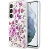 Image de Guess GUHCS23SHCFWST S23 S911 blanc/blanc hardcase Collection Flower (Samsung Galaxy S23), Coque pour téléphone portable, Blanc