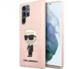 Image de Karl Lagerfeld KLHCS23LSNIKBCP Sam S23 S918 Ultra hardcase rose/pink Silicone Ikonik (Samsung Galaxy S23 Ultra), Coque pour téléphone portable, Pink