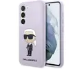 Image de Karl Lagerfeld Etui pour Samsung Galaxy S23 Plus KLHCS23MSNIKBCU purple hardcase Silicone Ikonik (Samsung Galaxy S23+), Coque pour téléphone portable, Violet