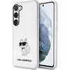 Image de Karl Lagerfeld KLHCS23MHNCHTCT S23+ S916 transparent hardcase Ikonik Choupette (Samsung Galaxy S23+), Coque pour téléphone portable, Transparent