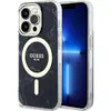Image de Guess GUHMP14LPCUMAK iPhone 14 Pro 6.1" noir/black hardcase Marble MagSafe (Apple iPhone 14 Pro), Coque pour téléphone portable, Noir