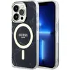 Image de Guess GUHMP14XPCUMAK iPhone 14 Pro Max 6.7" czarny/black hardcase Marble MagSafe (Apple iPhone 14 Pro Max), Coque pour téléphone portable, Noir