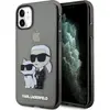 Image de Karl Lagerfeld KLHCN61HNKCTGK iPhone 11 / Xr 6.1" noir/black hardcase Gliter Karl&Choupett (Apple iPhone 11, Apple iPhone XR), Coque pour téléphone portable, Noir