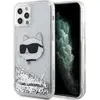 Image de Karl Lagerfeld KLHCP12MLNHCCS iPhone 12/ 12 Pro 6.1" argent/argent hardcase paillettes Choupette H (Apple iPhone 12, Apple iPhone 12 Pro), Coque pour téléphone portable, Argent