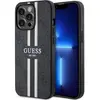 Image de Guess GUHMP13LP4RPSK iPhone 13 Pro / 13 6,1" czarny/black hardcase 4G Printed Stripes MagSafe (Apple iPhone 13 Pro), Coque pour téléphone portable, Noir