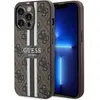Image de Guess GUHMP13LP4RPSW iPhone 13 Pro / 13 6.1" br zowy/brown hardcase 4G Printed Stripes MagSafe (Apple iPhone 13 Pro), Coque pour téléphone portable, Marron