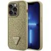 Image de Guess GUHCP14LHDGTPD iPhone 14 Pro 6.1" z oty/gold hardcase Rhinestone Triangle (Apple iPhone 14 Pro), Coque pour téléphone portable, Or