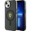 Image de Ferrari FEHMP14SURKK iPhone 14 6.1" noir/black hardcase Translucent Magsafe (Apple iPhone 14), Coque pour téléphone portable, Noir