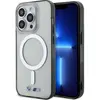 Image de BMW Étui BMHMP14LHCRS iPhone 14 Pro 6.1" transparent hardcase Silver Ring MagSafe (Apple iPhone 14 Pro), Coque pour téléphone portable, Transparent, Gris, Argent