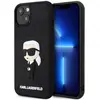 Image de Karl Lagerfeld KLHCP14M3DRKINK iPhone 14 Plus 6.7" czarny/black hardcase Rubber Ikonik 3D (Apple iPhone 14 Plus), Coque pour téléphone portable, Noir