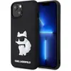 Image de Karl Lagerfeld KLHCP14M3DRKHNK iPhone 14 Plus 6.7" czarny/black hardcase Rubber Choupette 3D (Apple iPhone 14 Plus), Coque pour téléphone portable, Noir