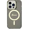 Image de Guess GUHMN61HCMCGK iPhone 11 / Xr 6.1" czarny/black hardcase Glitter Gold MagSafe (Apple iPhone 11), Coque pour téléphone portable, Noir