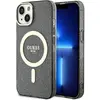 Image de Guess GUHMP14MHCMCGK iPhone 14 Plus 6.7" noir/black hardcase paillettes or MagSafe (Apple iPhone 14 Plus), Coque pour téléphone portable, Noir