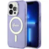 Image de Guess iPhone 14 Pro 6.1 hardcase paillettes or MagSafe (Apple iPhone 14 Pro), Coque pour téléphone portable, Violet