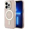 Image de Guess iPhone 14 Pro 6.1 hardcase paillettes or MagSafe (Apple iPhone 14 Pro), Coque pour téléphone portable, Or, Pink