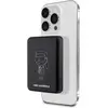 Image de Karl Lagerfeld Powerbank indukcyjny KLPBMKIOTTGK 5W 3000mAh czarny/black Ikonik MagSafe (3000 mAh, 5 W, 11.10 Wh), Chargeur de secours, Noir