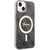 Image de Guess GUHMP14MH4STK iPhone 14 Plus 6.7" czarny/black hardcase 4G MagSafe (Apple iPhone 14 Plus), Coque pour téléphone portable, Noir