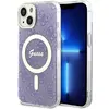 Image de Guess GUHMP14MH4STU iPhone 14 Plus 6.7" pourpre/pourpre hardcase 4G MagSafe (Apple iPhone 14 Plus), Coque pour téléphone portable, Violet