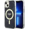 Image de Guess GUHMP14SPCUMAK iPhone 14 6.1" noir/black hardcase Marble MagSafe (Apple iPhone 14), Coque pour téléphone portable, Noir