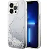 Image de Guess GUHCP14XLCSGSGH iPhone 14 Pro Max 6.7" blanc/blanc hardcase Liquid Glitter Marble (Apple iPhone 14 Pro Max), Coque pour téléphone portable, Blanc