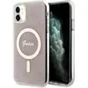Image de Guess GUHMN61H4STP iPhone 11 6.1" rose/pink hardcase 4G MagSafe (Apple iPhone 11), Coque pour téléphone portable, Rose