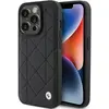 Image de BMW BMHCP15X22RQDK iPhone 15 Pro Max 6.7" czarny/black Cuir matelassé (Apple iPhone 15 Pro Max), Coque pour téléphone portable, Noir