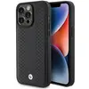 Image de BMW BMHCP15X22RFGK iPhone 15 Pro Max 6.7" czarny/black Motif en cuir Diamond (Apple iPhone 15 Pro Max), Coque pour téléphone portable, Noir